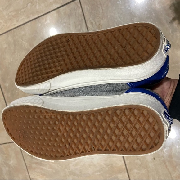 Vans Old Skool MLB Los Angeles Dodgers Size 9 Blue/Gray Wool Embroidered - Picture 6 of 7